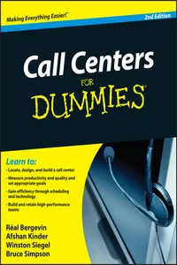 Call Centers For Dummies_cover