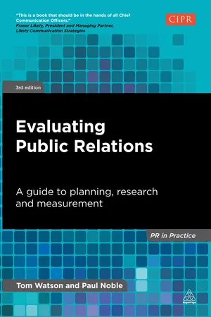 Evaluating Public Relations