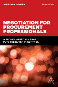 Negotiation for Procurement Professionals_cover
