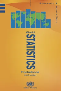 World Statistics Pocketbook, 2016 Edition_cover