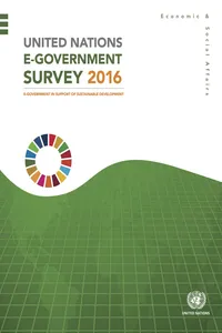 United Nations E-Government Survey 2016_cover