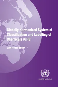 Globally Harmonized System of Classification and Labelling of Chemicals_cover