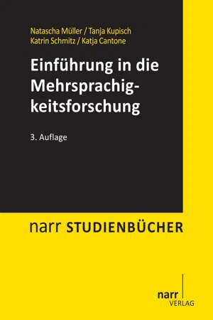 Einführung in die Mehrsprachigkeitsforschung