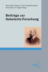 Beiträge zur Gabelentz-Forschung_cover