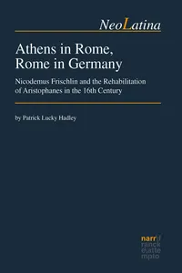 Athens in Rome, Rome in Germany_cover