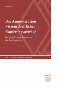 Die Anmoderation wissenschaftlicher Konferenzvorträge_cover