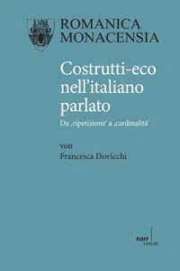 Costrutti-eco nell' italiano parlato_cover