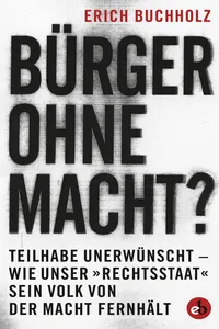 Bürger ohne Macht?_cover