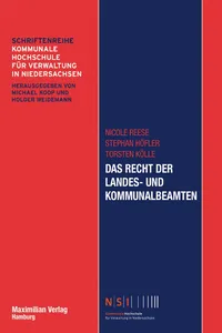 Das Recht der Landes- und Kommunalbeamten_cover