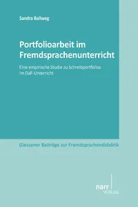 Portfolioarbeit im Fremdsprachenunterricht_cover