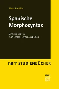 Spanische Morphosyntax_cover