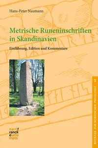 Metrische Runeninschriften in Skandinavien_cover