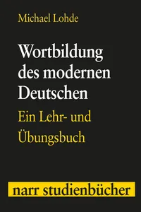 Wortbildung des modernen Deutschen_cover