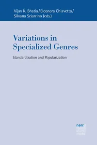 Variations in Specialized Genres_cover