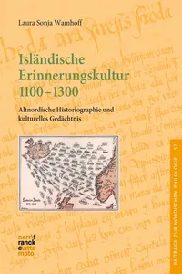 Isländische Erinnerungskultur 1100-1300_cover