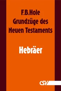 Grundzüge des Neuen Testaments - Hebräer_cover