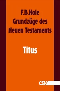 Grundzüge des Neuen Testaments - Titus_cover