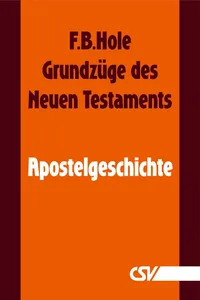 Grundzüge des Neuen Testaments - Apostelgeschichte_cover