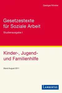 Gesetzestexte für Soziale Arbeit_cover