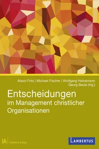 Entscheidungen im Management christlicher Organisationen_cover