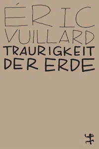 Traurigkeit der Erde_cover