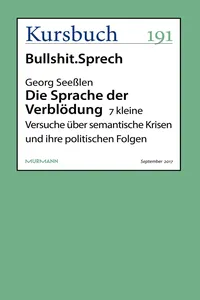 Die Sprache der Verblödung_cover