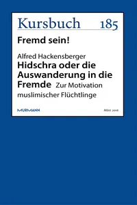 Hidschra oder die Auswanderung in die Fremde_cover