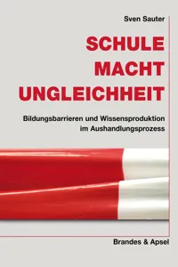 Schule. Macht. Ungleichheit_cover