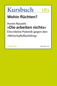 "Die arbeiten nichts"_cover