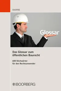 Das Glossar zum öffentlichen Baurecht_cover