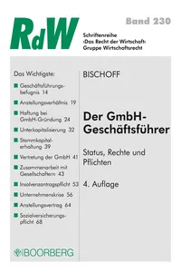 Der GmbH-Geschäftsführer_cover