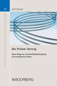 Der Prümer Vertrag_cover