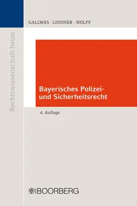 Bayerisches Polizei- und Sicherheitsrecht_cover