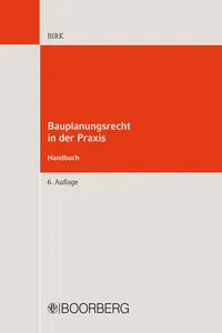 Bauplanungsrecht in der Praxis - Handbuch_cover