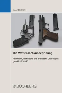 Die Waffensachkundeprüfung_cover