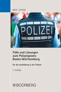 Fälle und Lösungen zum Polizeigesetz Baden-Württemberg_cover