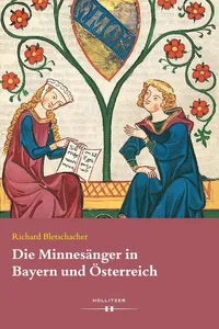 Die Minnesänger in Bayern und Österreich_cover