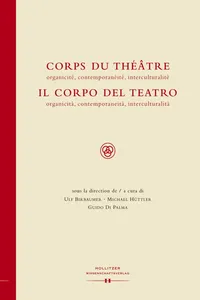 Corps du Théâtre / Il Corpo del Teatro_cover