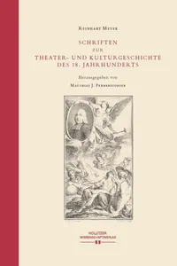 Schriften zur Theater- und Kulturgeschichte des 18. Jahrhunderts_cover