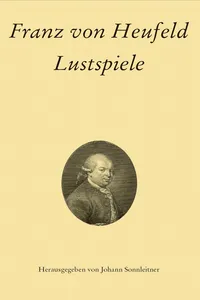 Franz von Heufeld: Lustspiele_cover