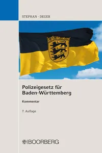 Polizeigesetz für Baden-Württemberg_cover