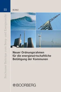 Neuer Ordnungsrahmen für die energiewirtschaftliche Betätigung der Kommunen_cover