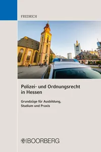 Polizei- und Ordnungsrecht in Hessen_cover