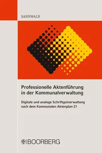 Professionelle Aktenführung in der Kommunalverwaltung_cover