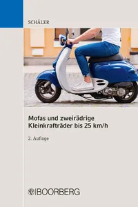 Mofas und zweirädrige Kleinkrafträder bis 25 km/h_cover