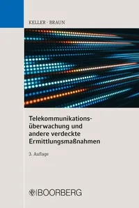 Telekommunikationsüberwachung und andere verdeckte Ermittlungsmaßnahmen_cover