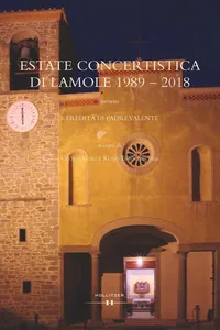 ESTATE CONCERTISTICA DI LAMOLE 1989 - 2018_cover