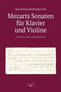 Mozarts Sonaten für Klavier und Violine_cover