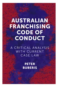 Australian Franchising Code of Conduct_cover