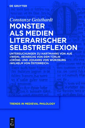 Monster als Medien literarischer Selbstreflexion